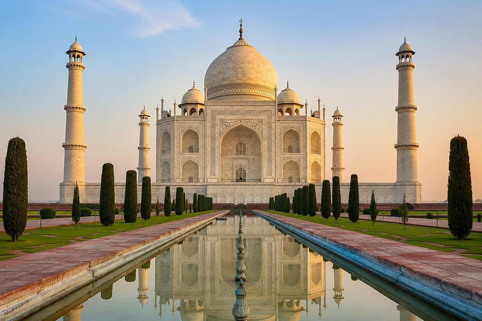 Taj Mahal in Agra